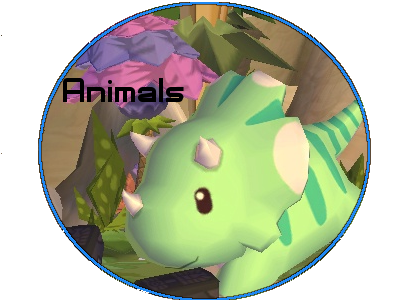 Animals Button