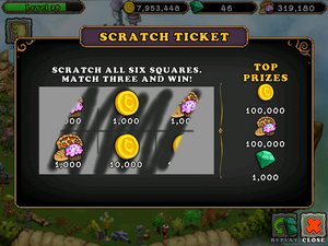 Scratch ticket
