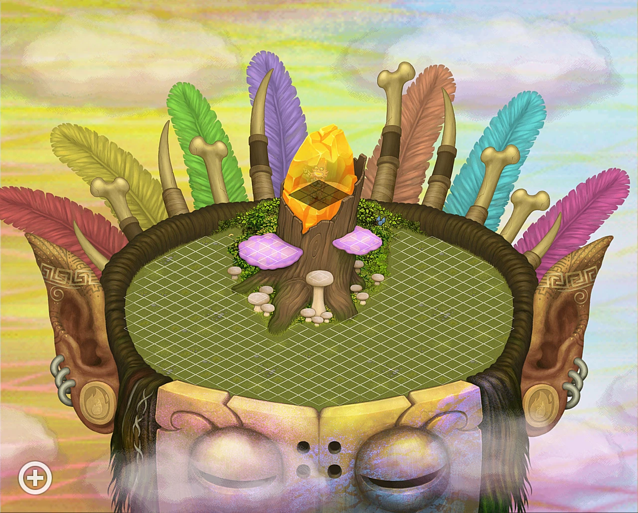 Мсм my singing monsters. Красивые острова в my singing. Остров эфира кормление монстров. My singing monsters острова. Остров небожителей my singing monsters.