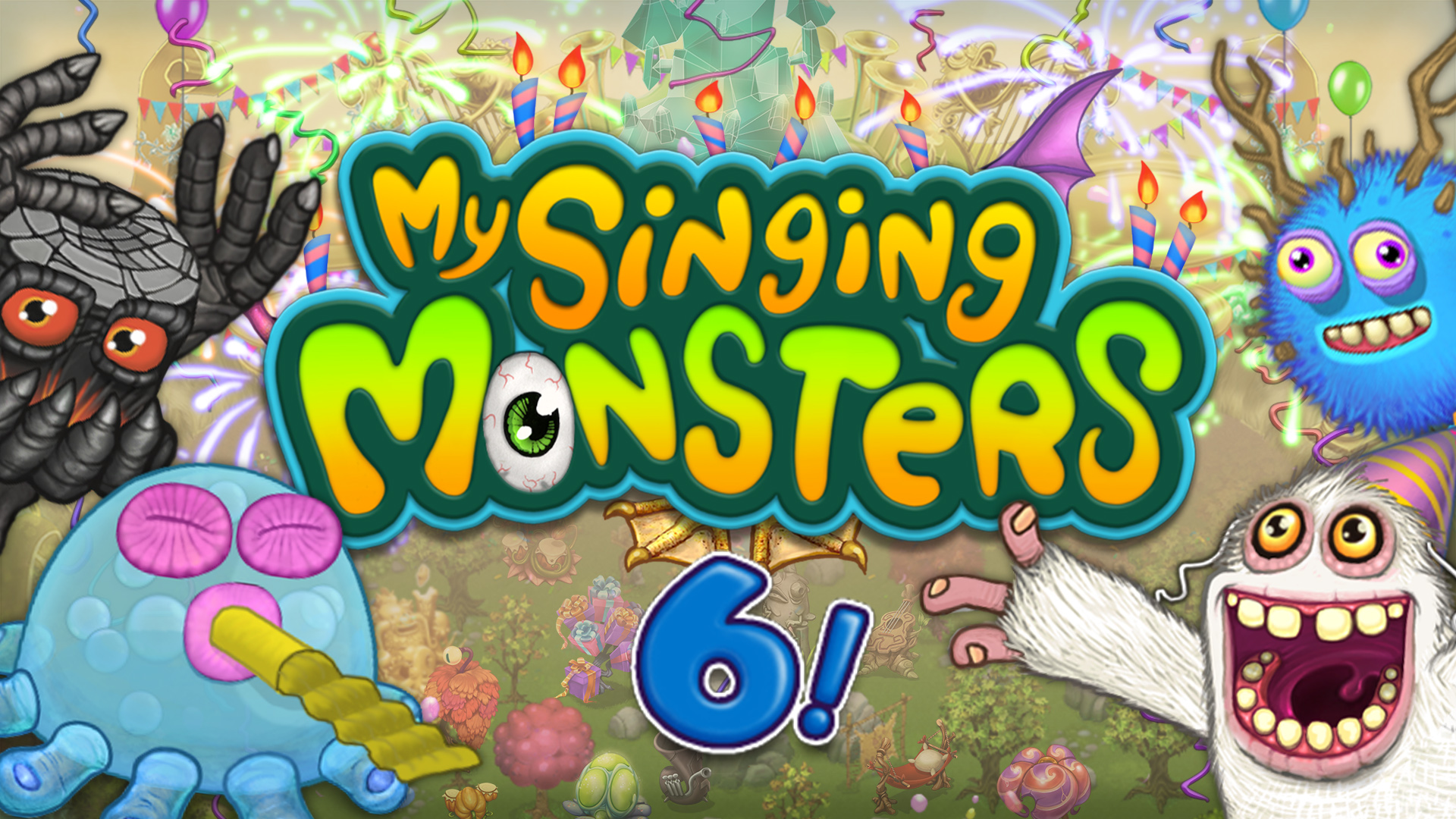 Singing monsters счастье. Торт Поющие монстры. Монстропедия my singing Monster. Торт Мои Поющие монстры. Обои my singing Monsters.