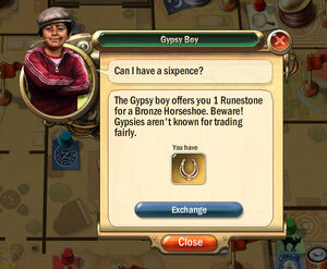 Dialogbox gypsy-boy