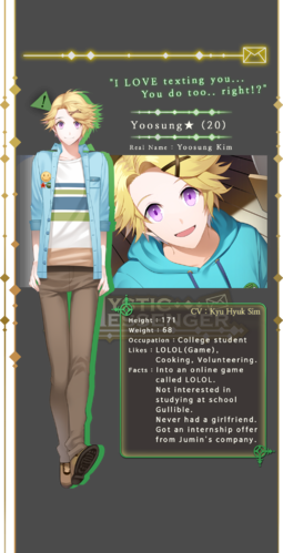 Resultado de imagen para mystic messenger yoosung
