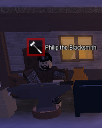 Philip The Blacksmith Mystic Tower Roblox Wiki Fandom