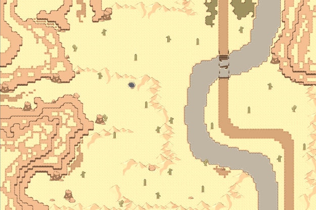 Map The Southern Desert