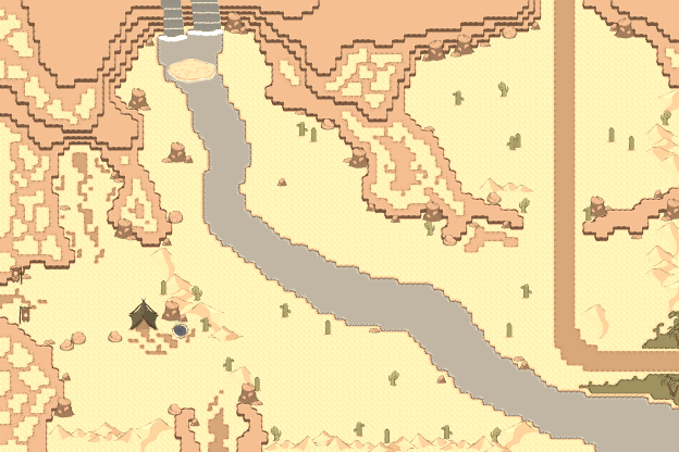 Map The Northern Desert