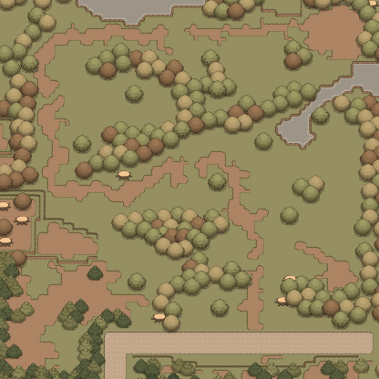Map The Swamp Road 1