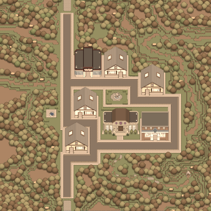 Map Shady Vale