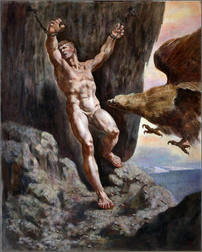 prometheus greek mythology