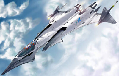 Future plane concept ship
