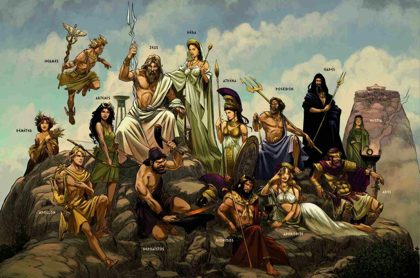 Greek Gods Ancient Greek Gods And Goddesses