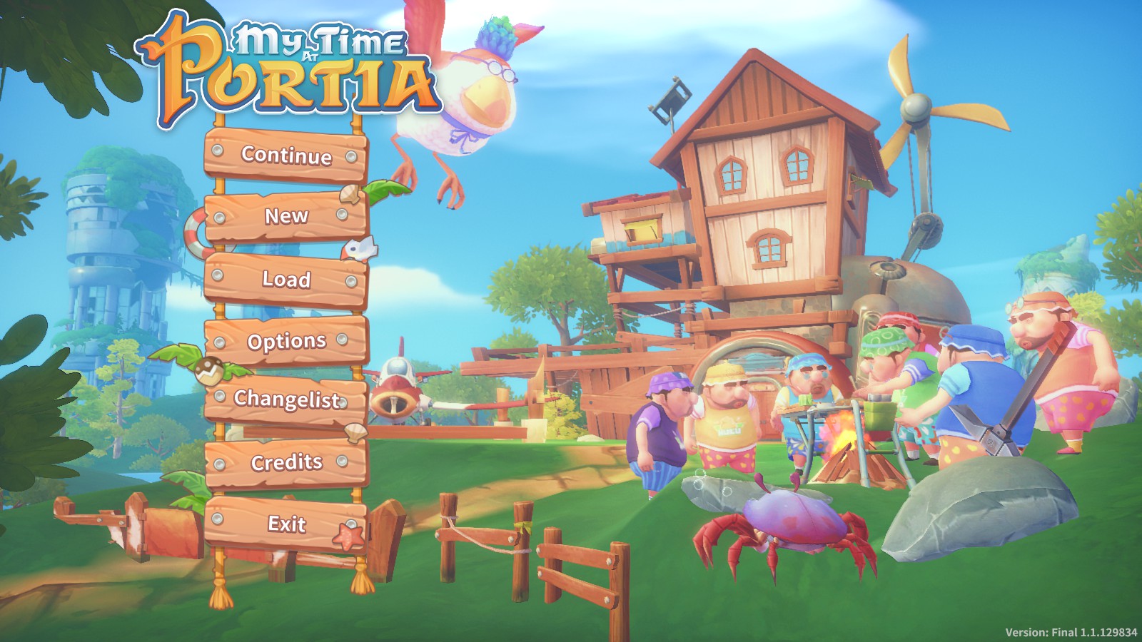 My time at portia сохранения где