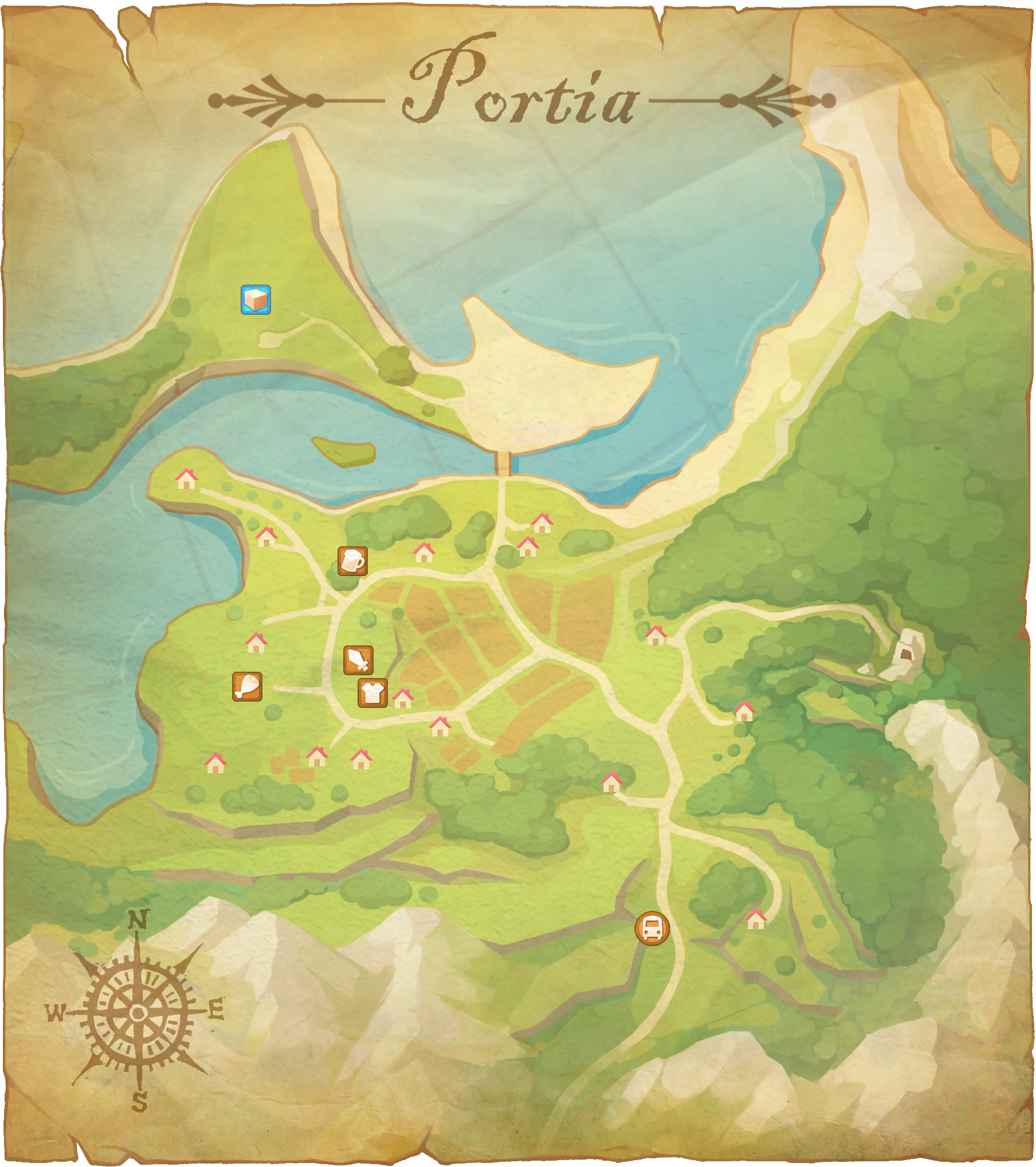 500 образцов чертежей my time at portia