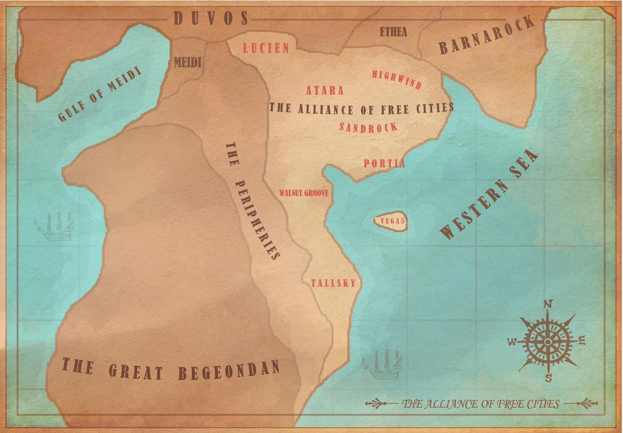 Image - Alliance of Free Cities map.jpg  My Time at Portia Wiki 