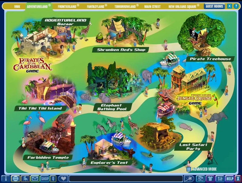 Adventureland My Virtual Magic Kingdom Wiki Fandom