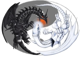 Yin Yang Blue Eyes And Red Eyes My Yu Gi Oh Deck Wiki Fandom