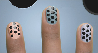 Ongles à Pois
