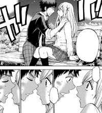 Ryu nearly kisses Urara