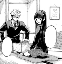 Mikoto and Ushio welcome Noa