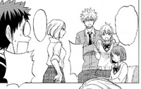 Akane puts up a shield