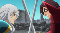 Zaratras fights his possessed brother