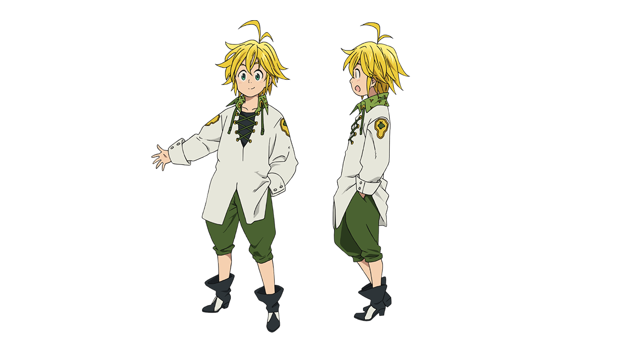 Image - Meliodas anime character designs 3.png | Nanatsu no Taizai Wiki