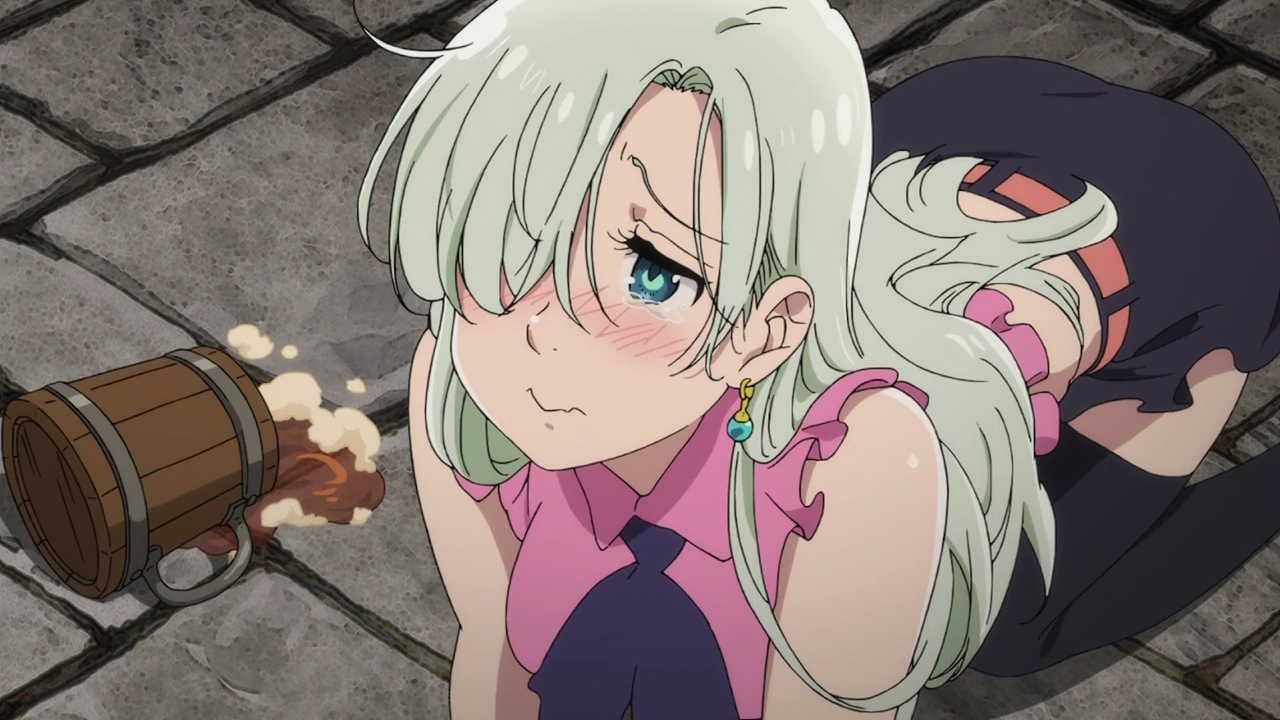 Image Elizabeth Falling While Serving Png Nanatsu No Taizai Wiki