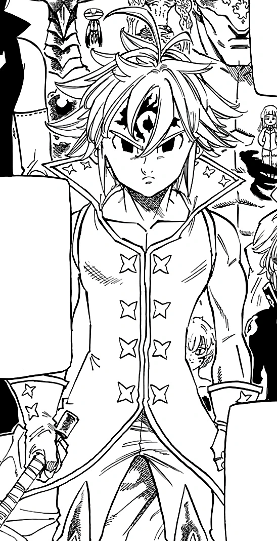 Image Meliodas as the leader of the Ten Commandments.png Nanatsu no Taizai Wiki FANDOM