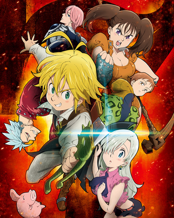 The Seven Deadly Sins Anime Nanatsu No Taizai Wiki Fandom