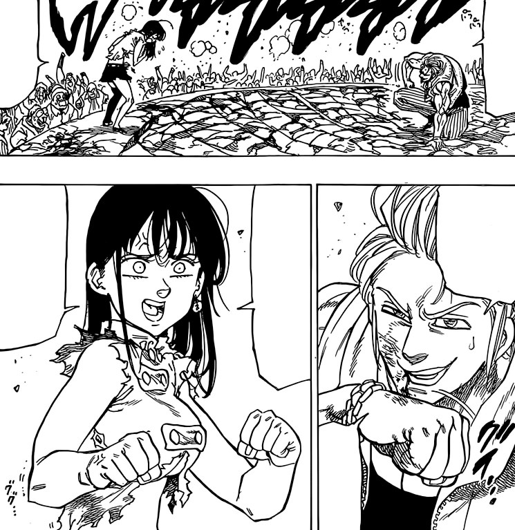 Matrona Vs Howzer Image Gallery Nanatsu No Taizai Wiki Fandom