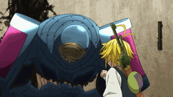 Meliodas fight Ruin 2