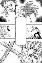 King confronts Meliodas