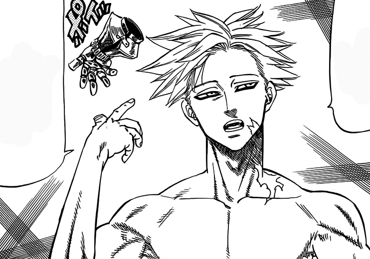 Image - Ban throwing Jericho's armor.png | Nanatsu no Taizai Wiki ...