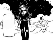 Zeldris negotiating with Merlin