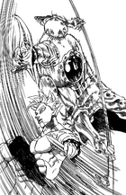 Galand attacking Ban