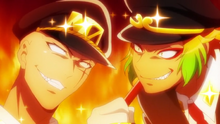 Samon vows to defeat Hajime