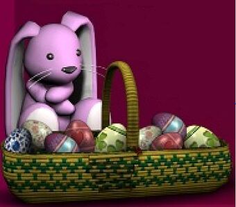 opening easter eggs