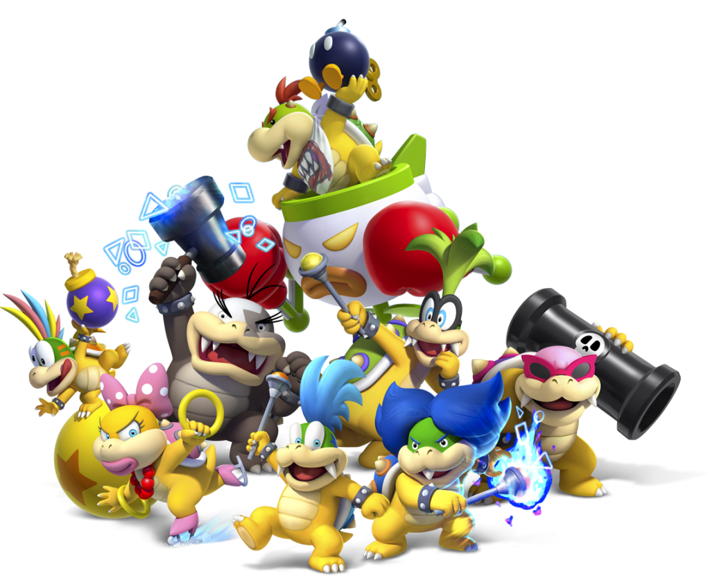 new super mario bros koopalings