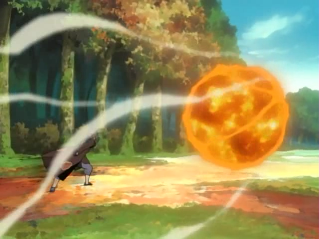 Fire Style Fireball Jutsu Naruto and Bleach Wiki 