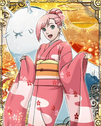 Sakura Haruno Happy New Year Slug Naruto Shinobi Collection Jp Wikia Fandom