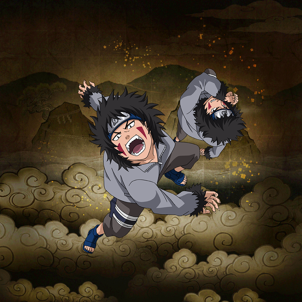 Kiba Inuzuka Two Headed Fangs ★4 Naruto Shippuden Ultimate Ninja 