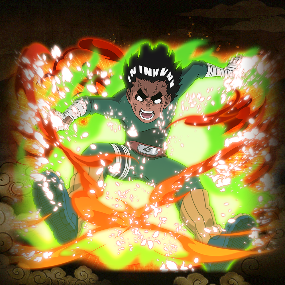 rock lee naruto blazing