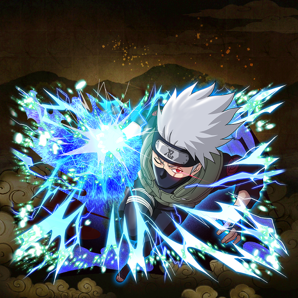 kakashi lightning blade statue