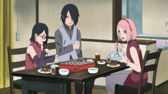 Sarada Uchiha Narutopedia Fandom - naruto about to make an stupid decision roblox