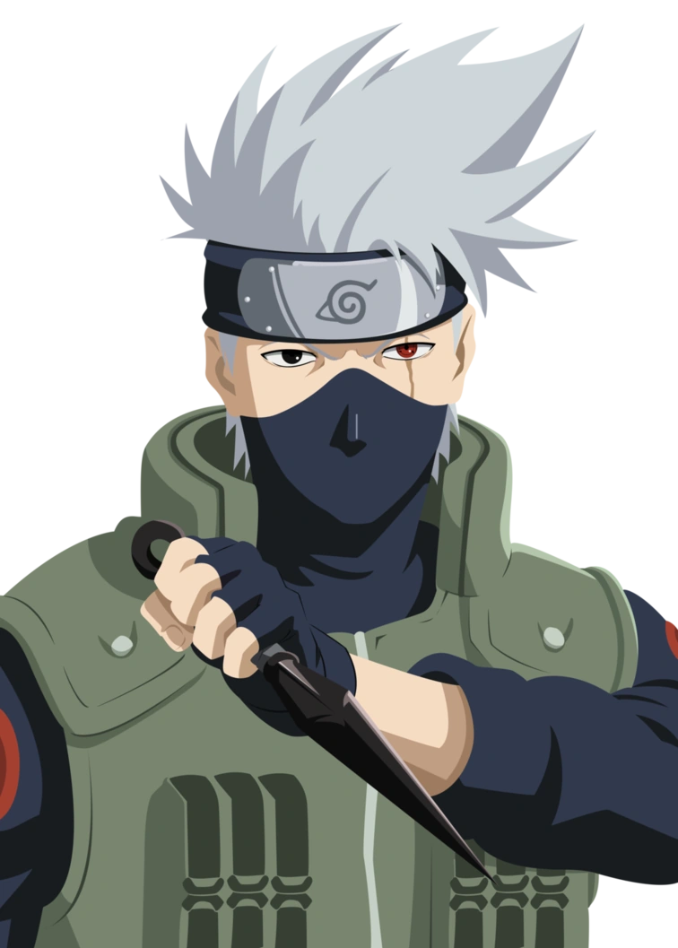 Image - Kakashi Take Kunai2 (by-kukuh).png | Naruto Wikia | FANDOM ...