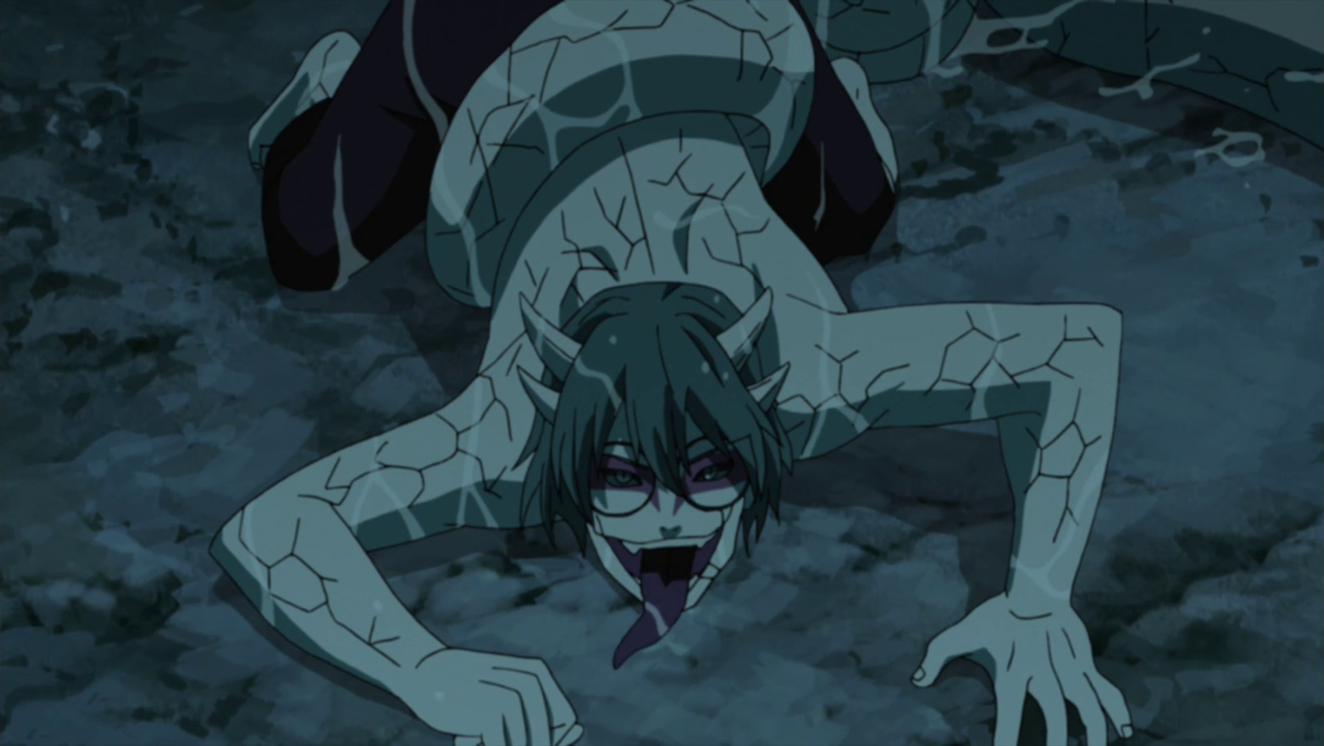 Image - Kabuto enters Sage Mode.png | Narutopedia | FANDOM ...