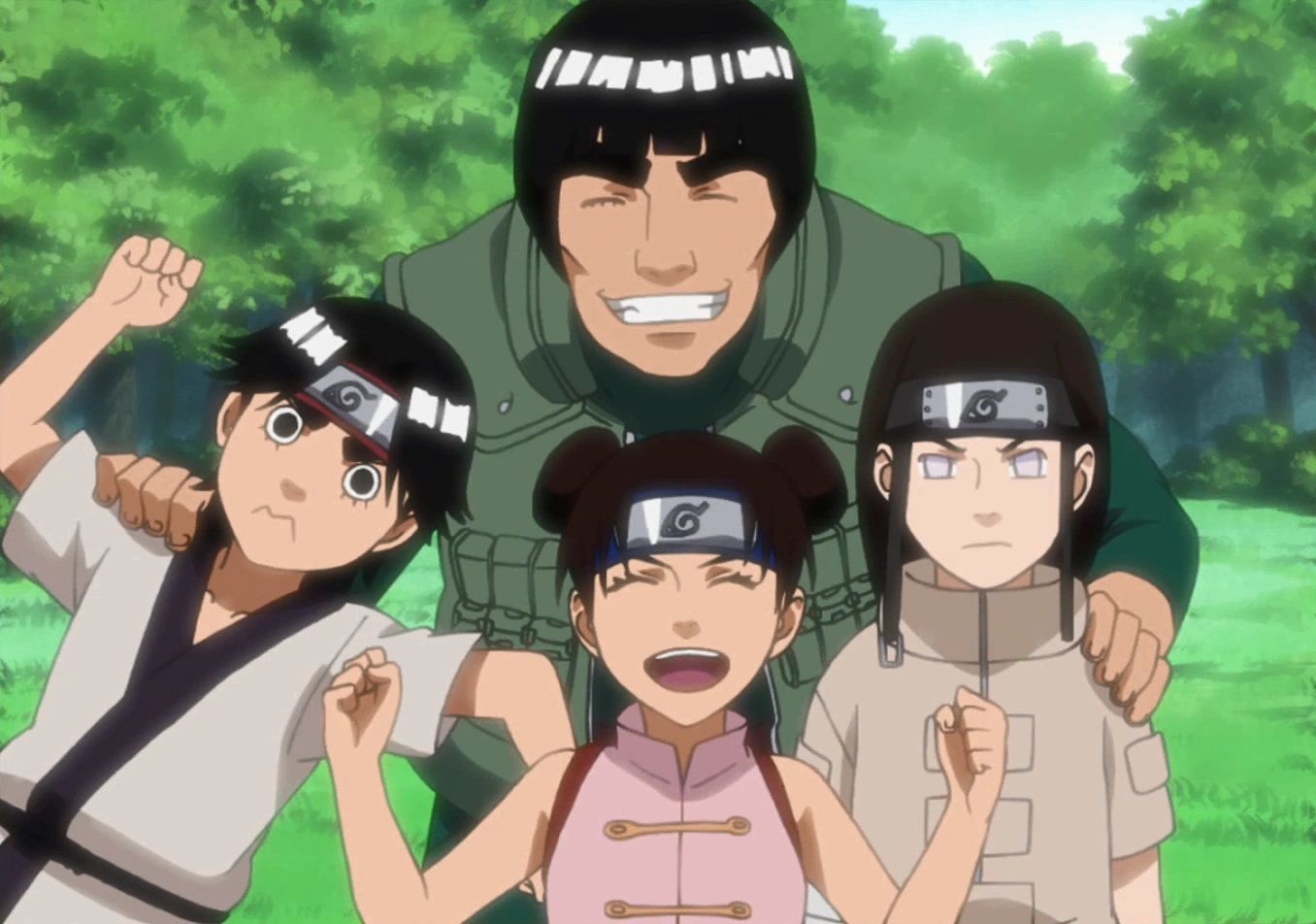 Resultado de imagem para rock lee team