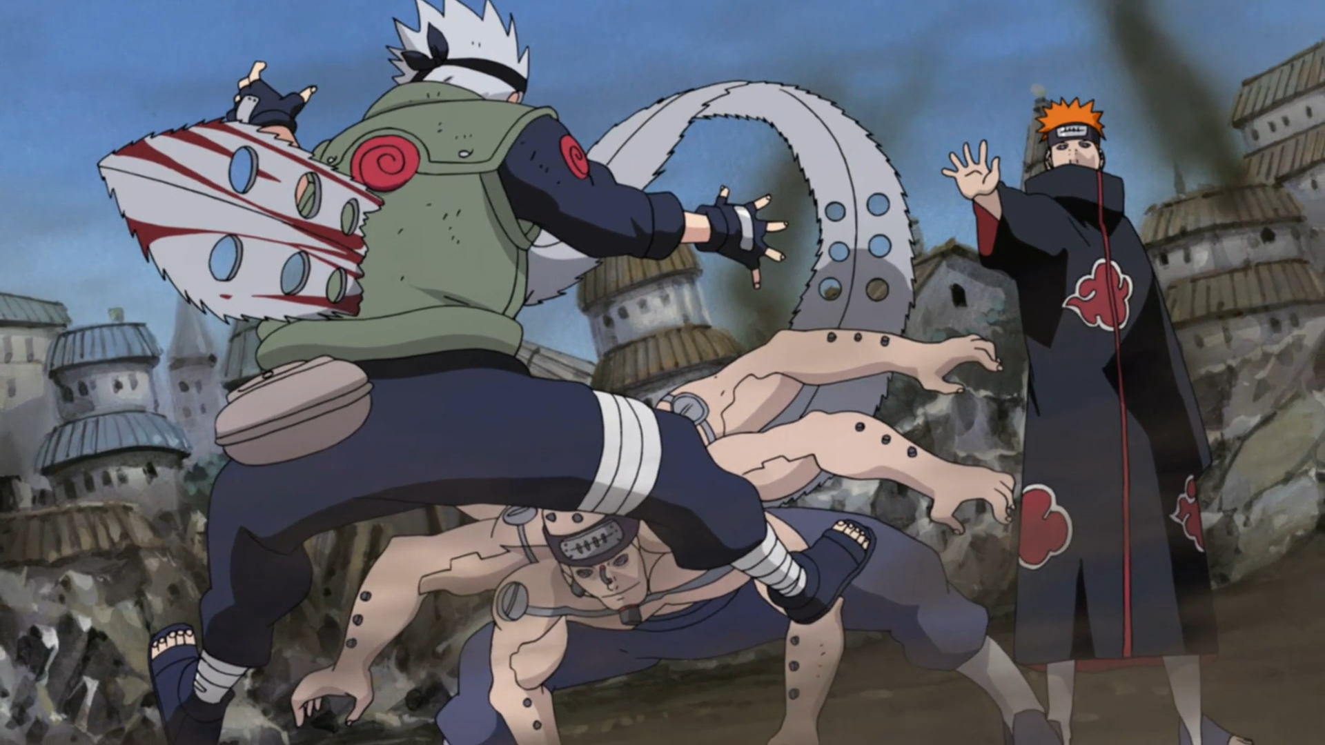 Pain Vs Kakashi Narutopedia Fandom Powered By Wikia