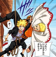 Boruto Suprised By Naruto