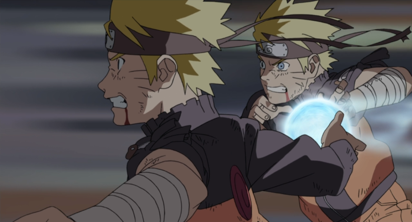 Minato forming the Rasengan.  Naruto, Anime, Desenho de personagem