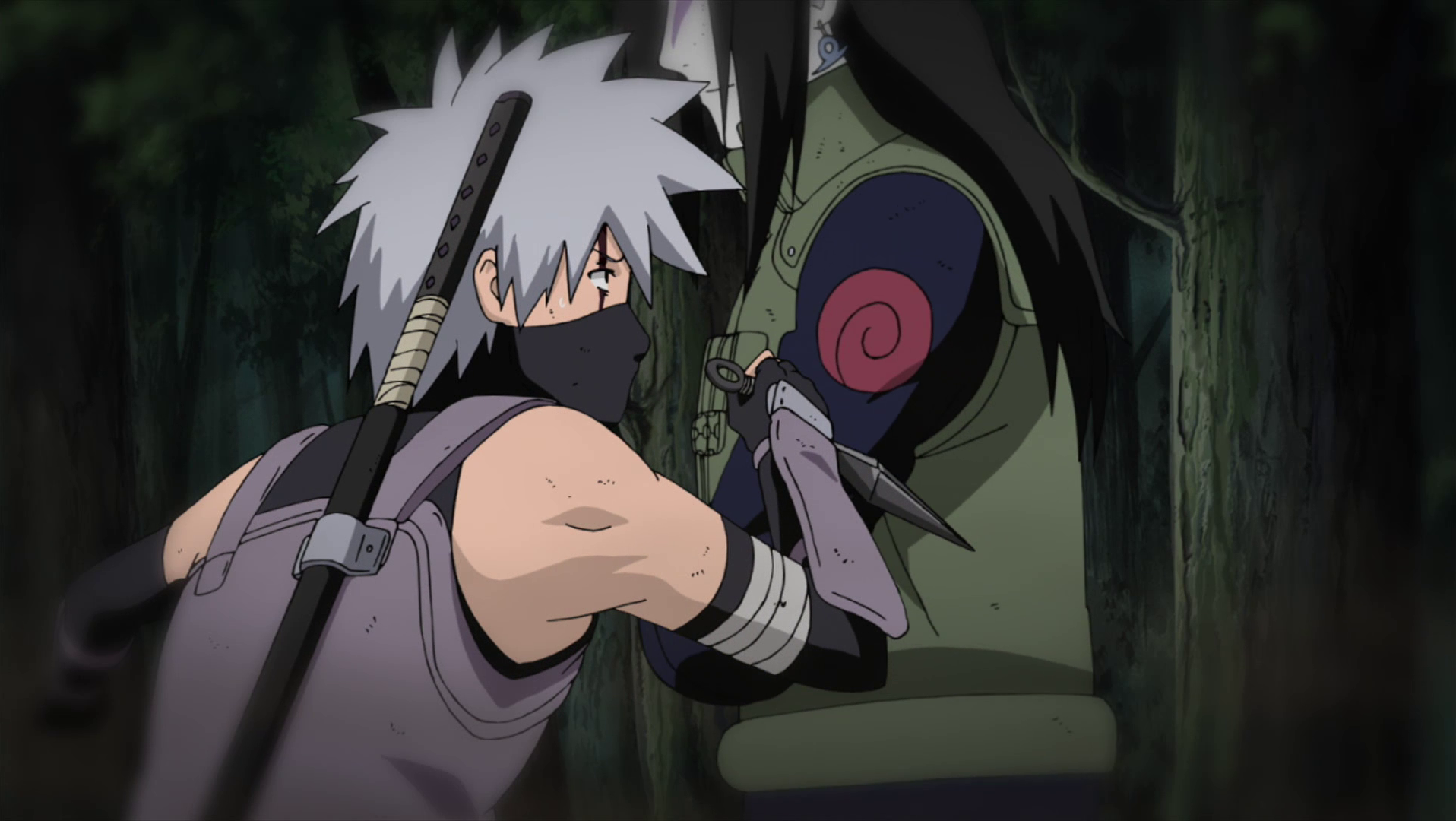 Image - Kakashi being afraid of Orochimaru.png | Narutopedia | FANDOM